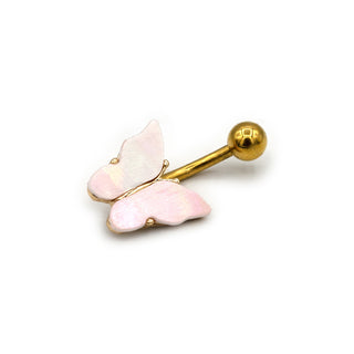 ARTIQO 'Rose Butterfly' Bauchnabelpiercing - helloartiqo.com